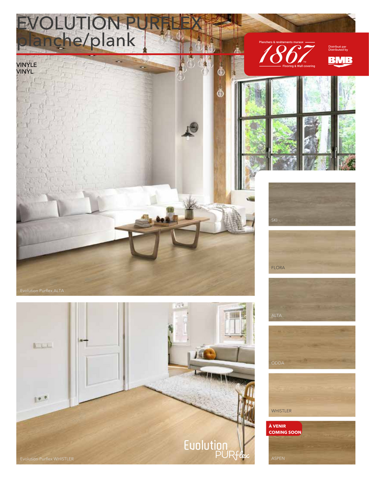 Odda- 1867 Evolution Purflex 5mm Vinyl Looselay