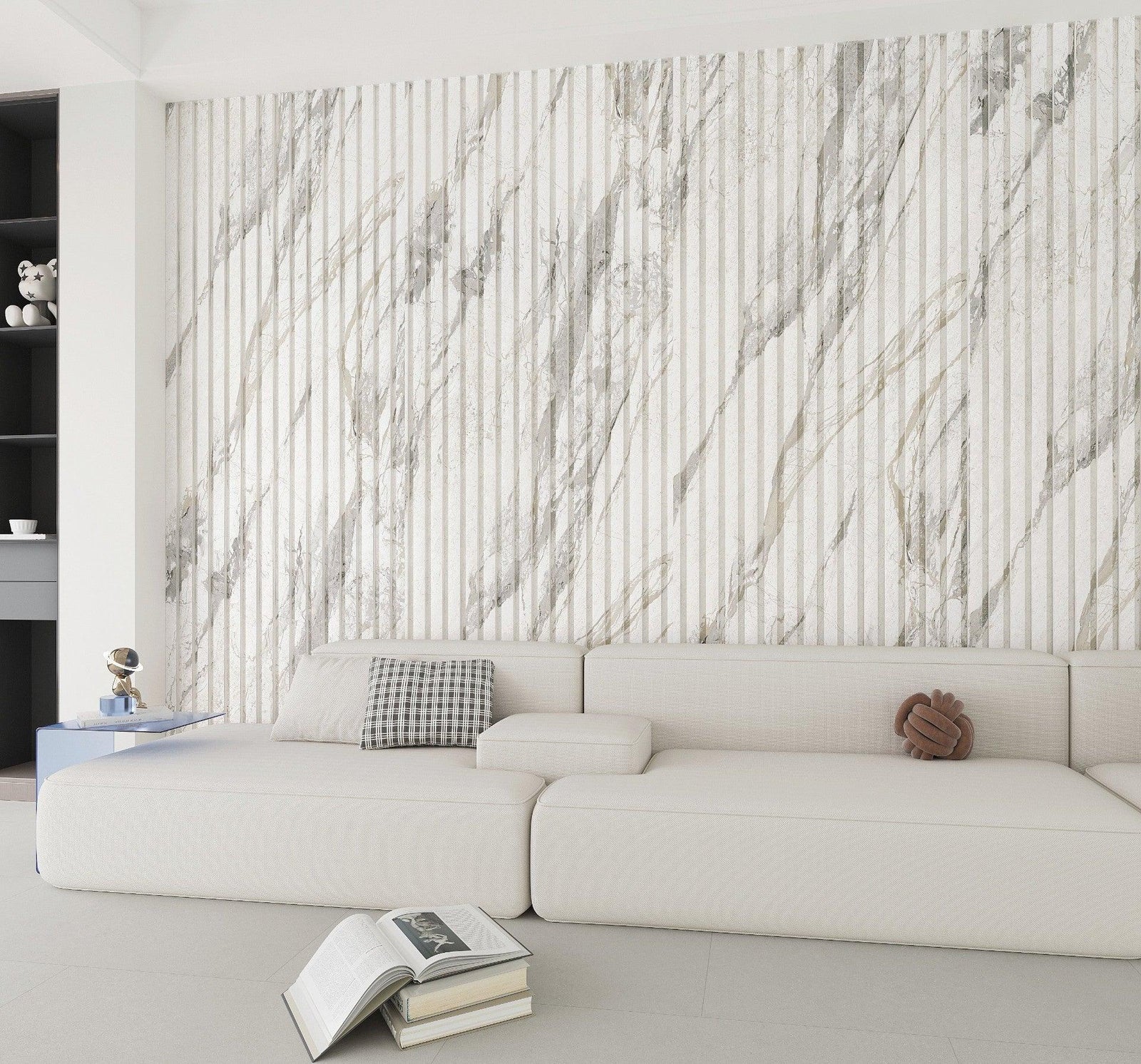 23139-1 Avenzo Fluted SPC 3D Wall Covering - ADVANCED FLOORING