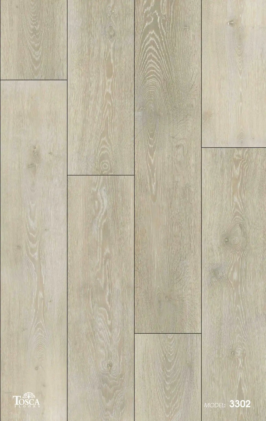 3302 - Tosca 5.5mm 6"x48" Vinyl Plank