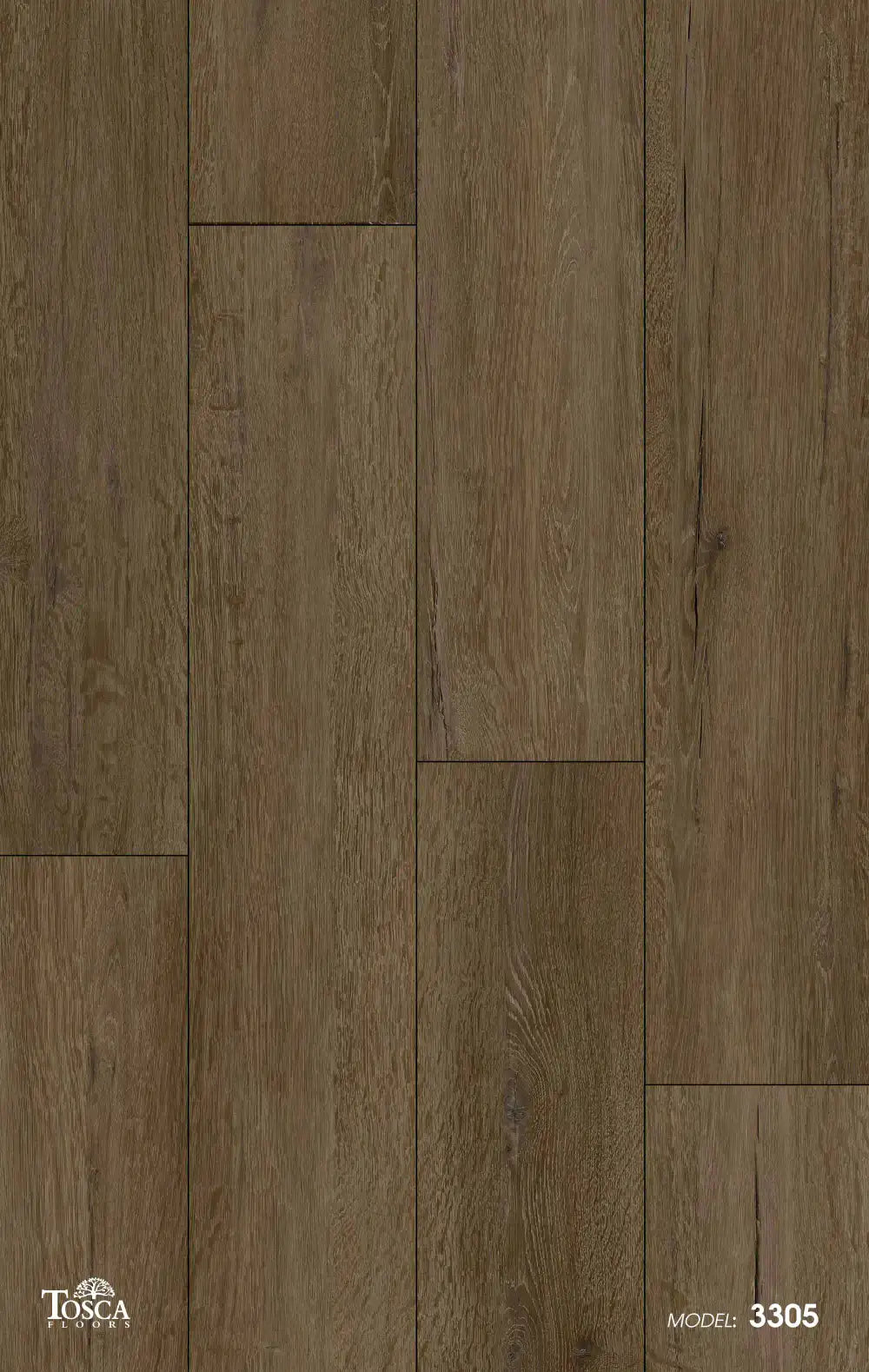 3305 - Tosca 5.5mm 6"x48" Vinyl Plank