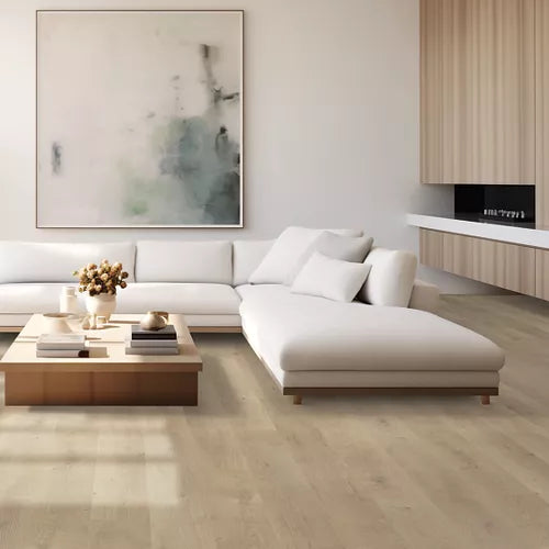 Cashew Oak - Pergo Elements Preferred 10mm Laminate with underlay Norella Veil PSR13