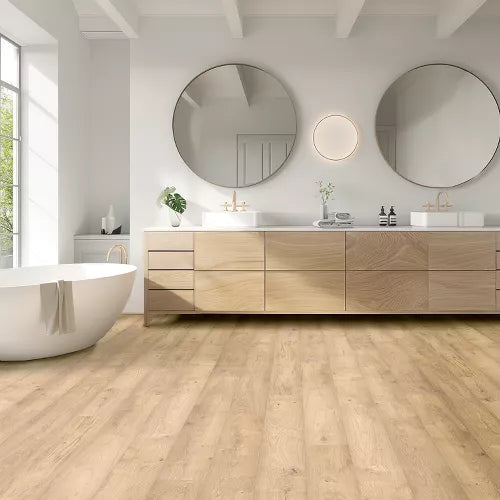 Fawn Oak - Pergo Elements Preferred 10mm Laminate with underlay Norella Veil PSR13