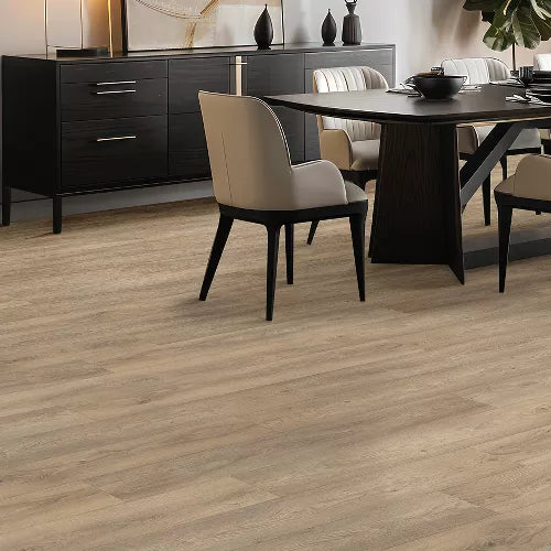 Smokey Taupe Oak - Pergo Elements 12mm Laminate with underlay Danish Overlook PSR14