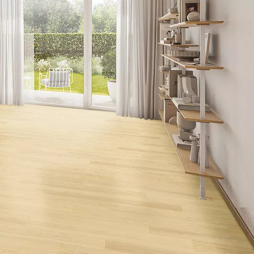 Blonde Hickory - Pergo Elements 12mm Laminate with underlay Kallan Point PSR16