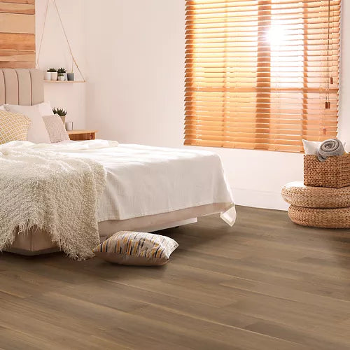 Bark Hickory - Pergo Elements 12mm Laminate with underlay Kallan Point PSR16