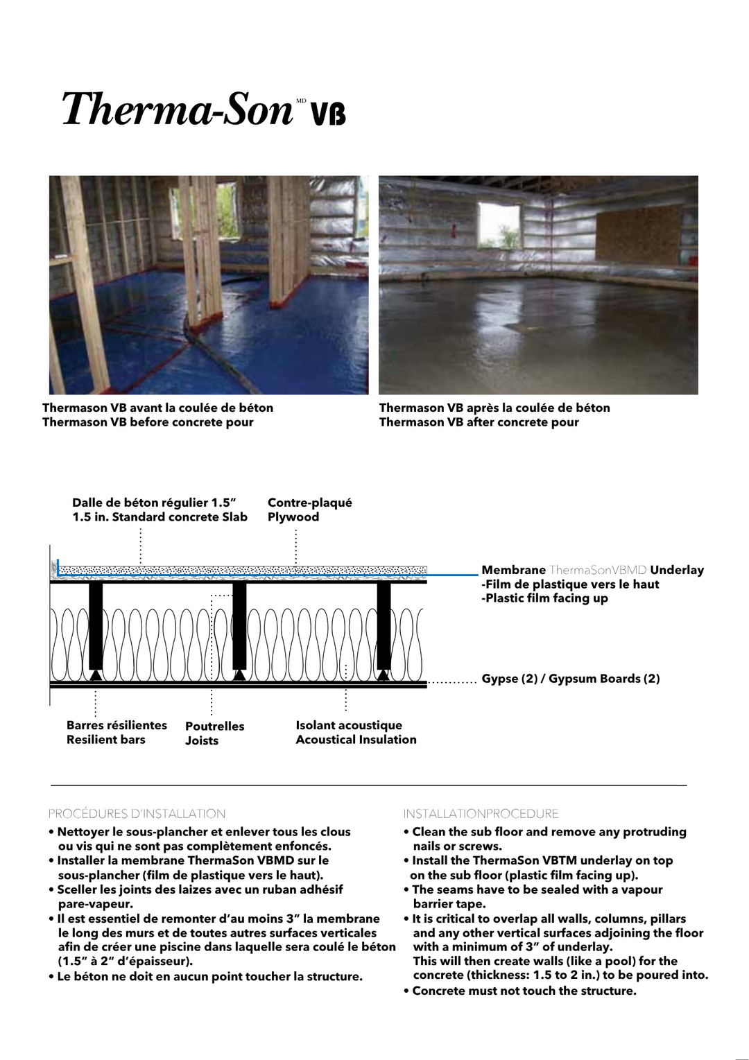 Therma-Son VB 1867 Sono +HP 5735  Membrane