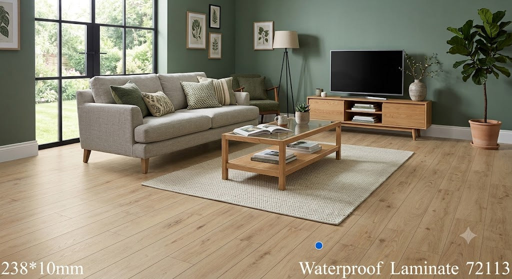 72113* - Evergreen 14mm Laminate with Underlay