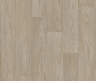 Close-up of a wooden floor with a light brown color and visible grain pattern.