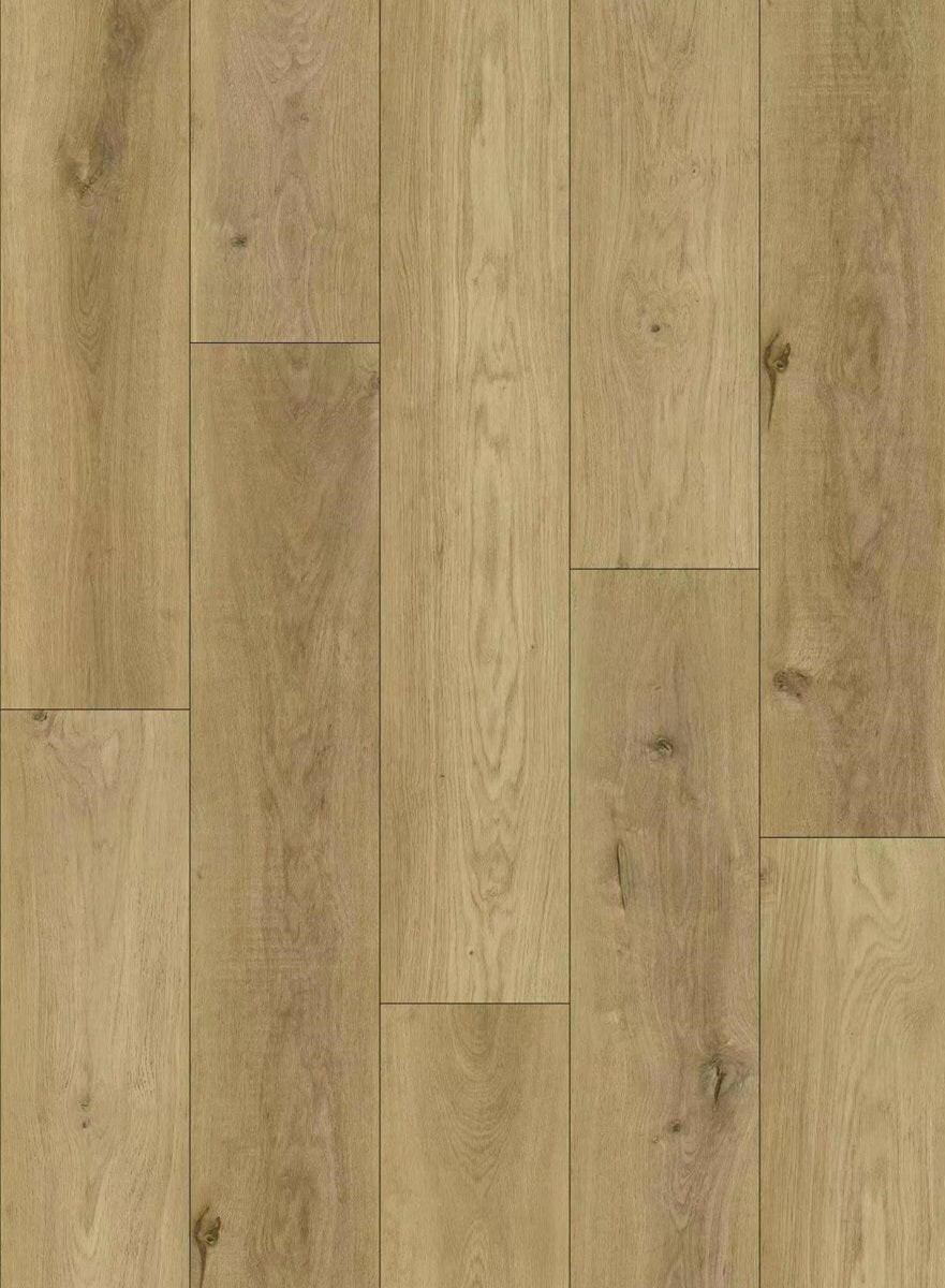 Close up of 9mm vinyl flooring in the colour 906 Boundless Sand by Woden Flooring sold by Advanced Flooring in Kitchener-Waterloo.
