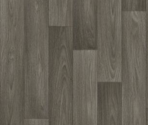 Close-up of a wooden floor with a brown and gray pattern