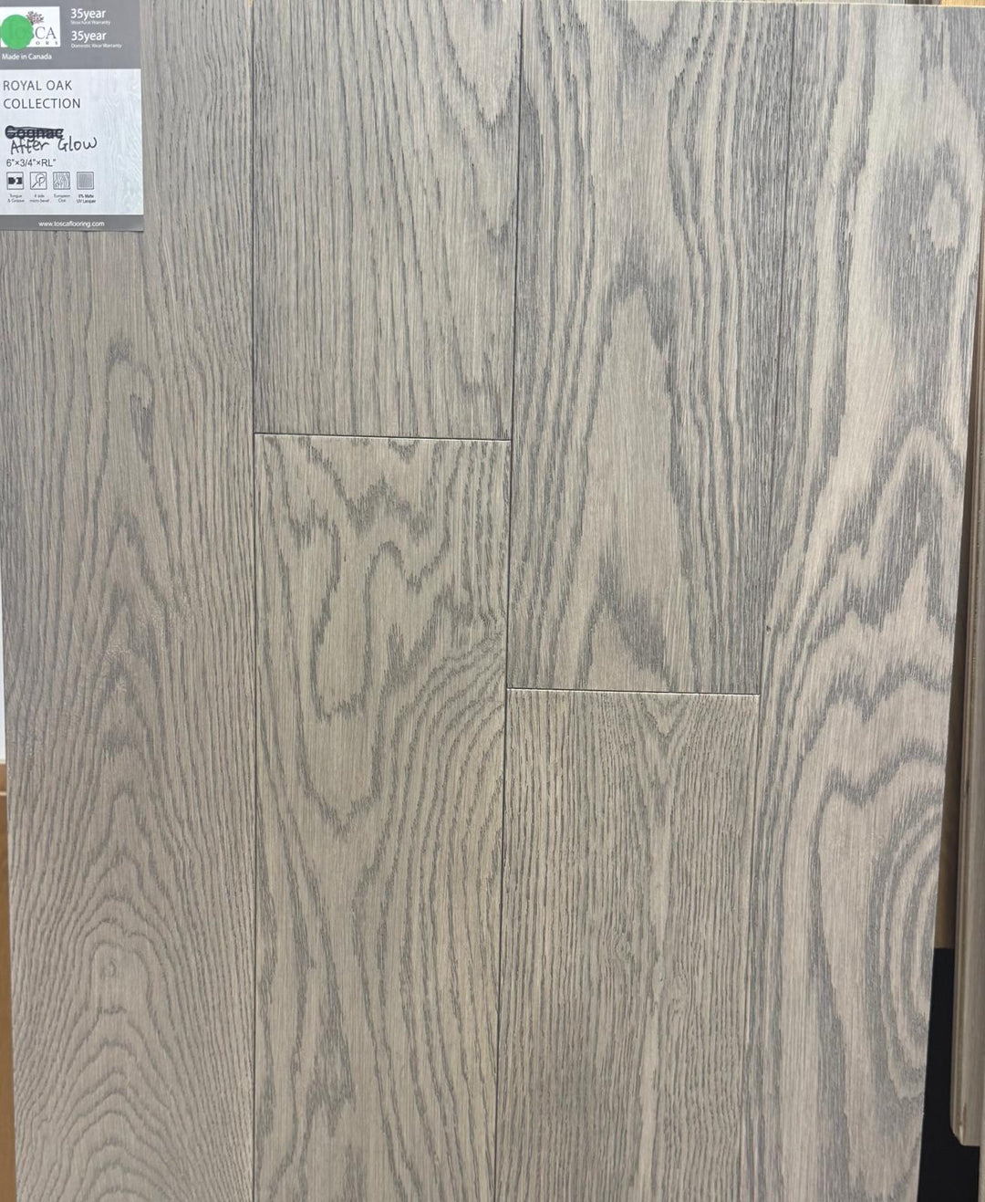 Afterglow - Tosca Royal Oak 6" Engineered Hardwood