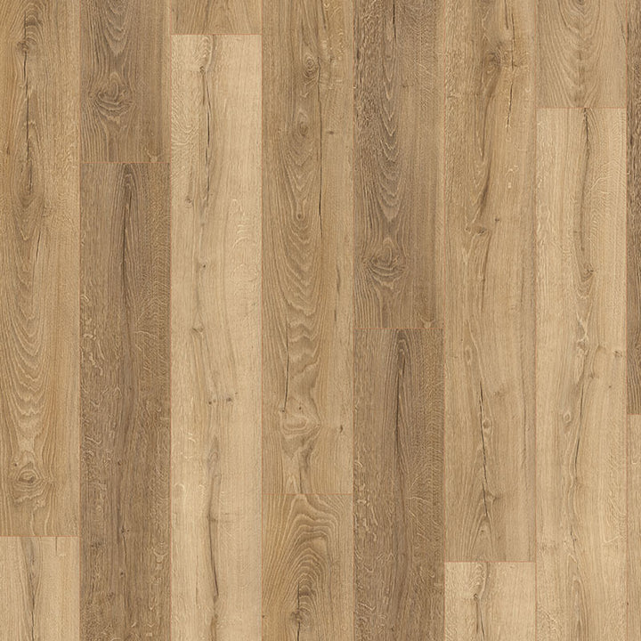 Close-up of a wooden floor with a natural finish