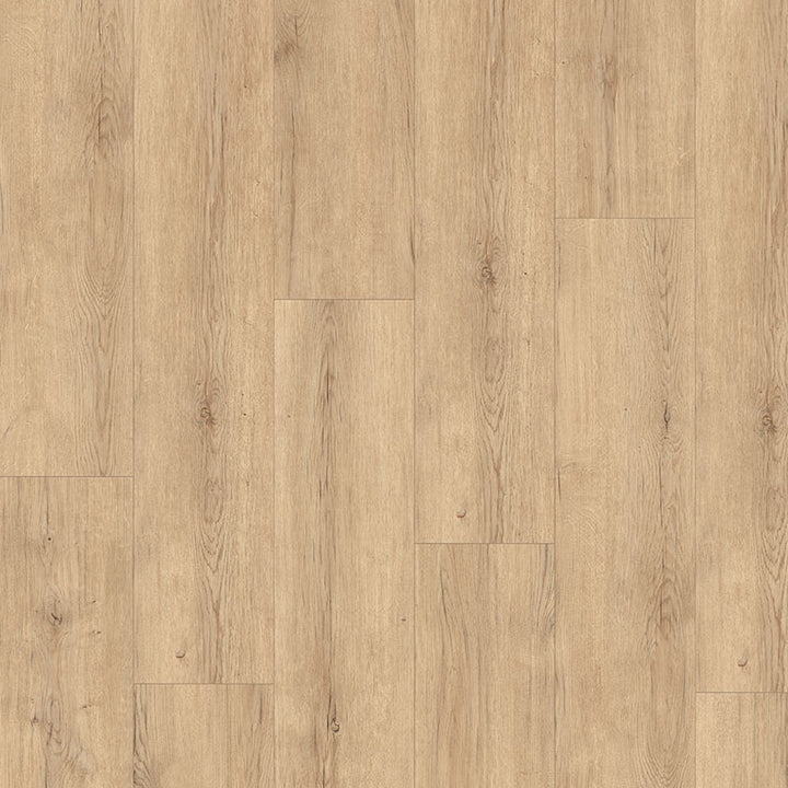 Close-up of a wooden floor with a light brown color and visible grain pattern.