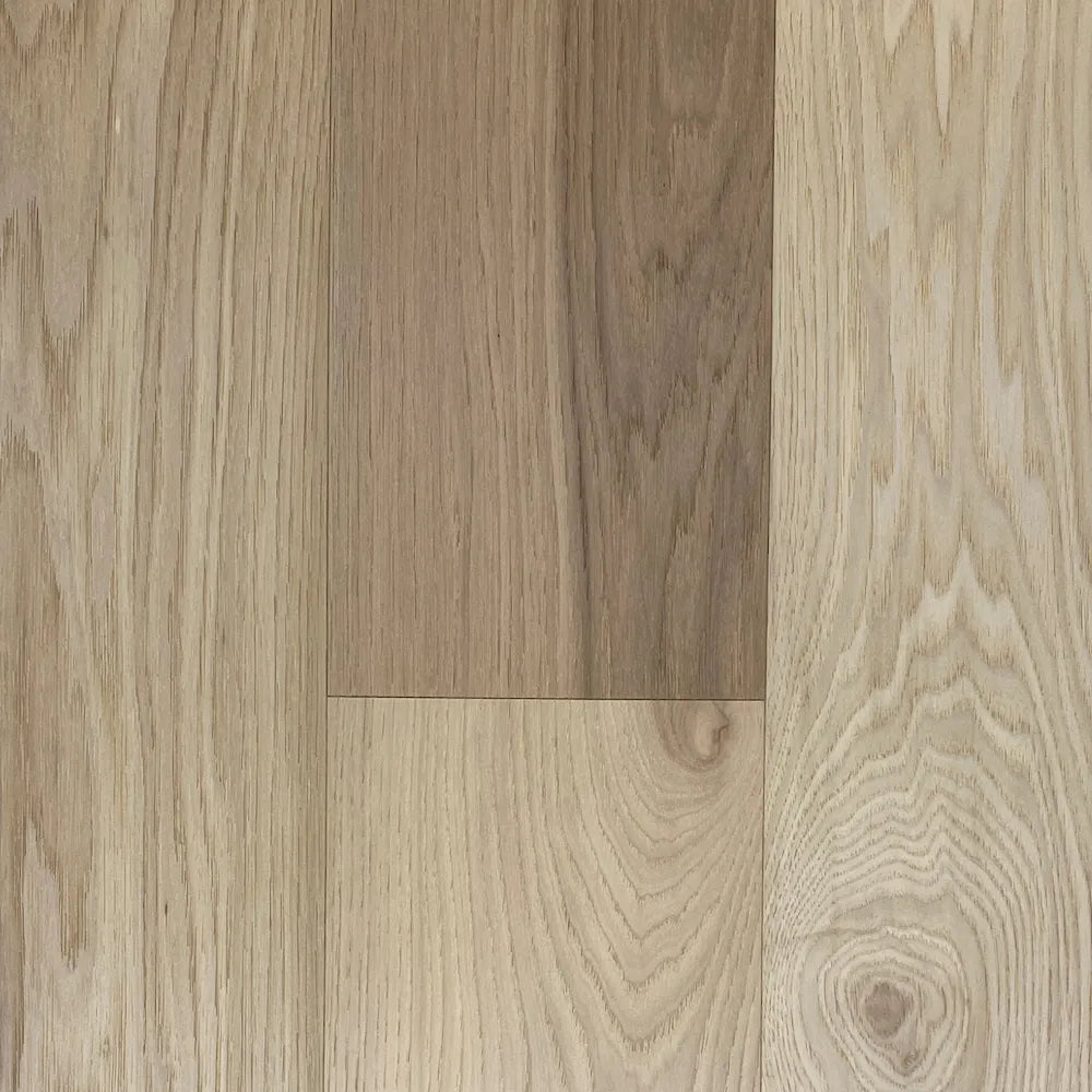 Baywood - BRAND SURFACES 6-1/2" Hickory Wirebrushed Click Engineered Hardwood Canadian Standard Flooring