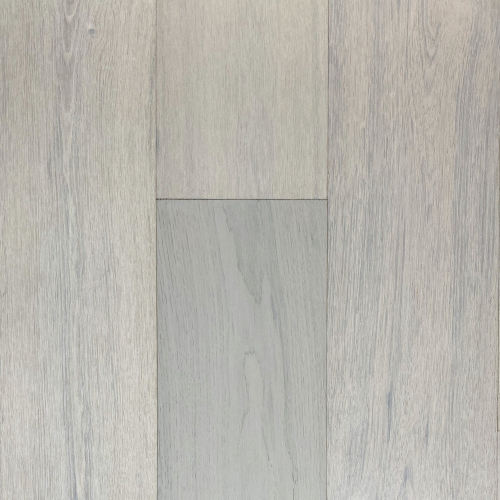 Whisper White - Brand Surfaces oak handscraped click engineered hardwood