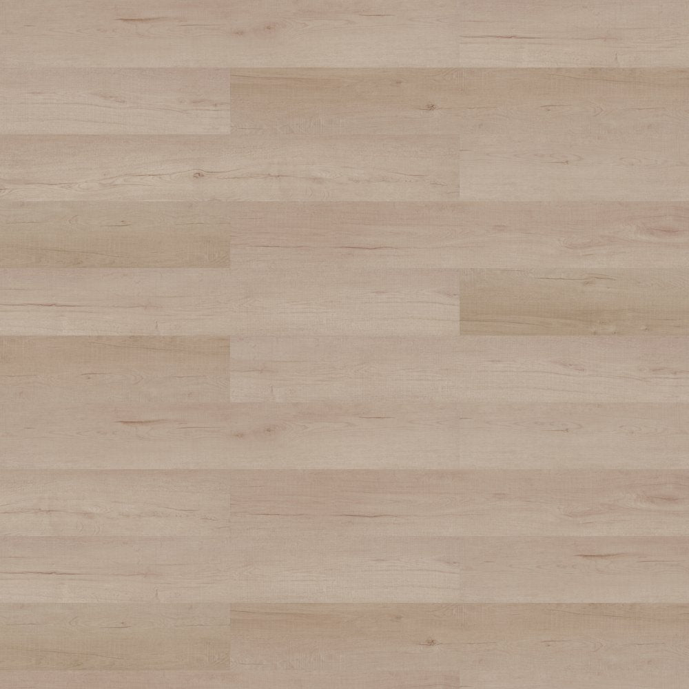 Close-up of a wooden floor with a light brown color and visible grain pattern.