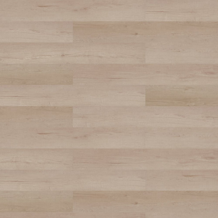 Close-up of a wooden floor with a light brown color and visible grain pattern.