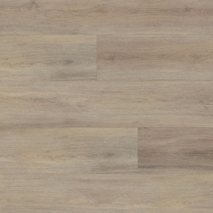 Close-up of Galapagos 2319 6.5mm SPC vinyl flooring in natural oak finish