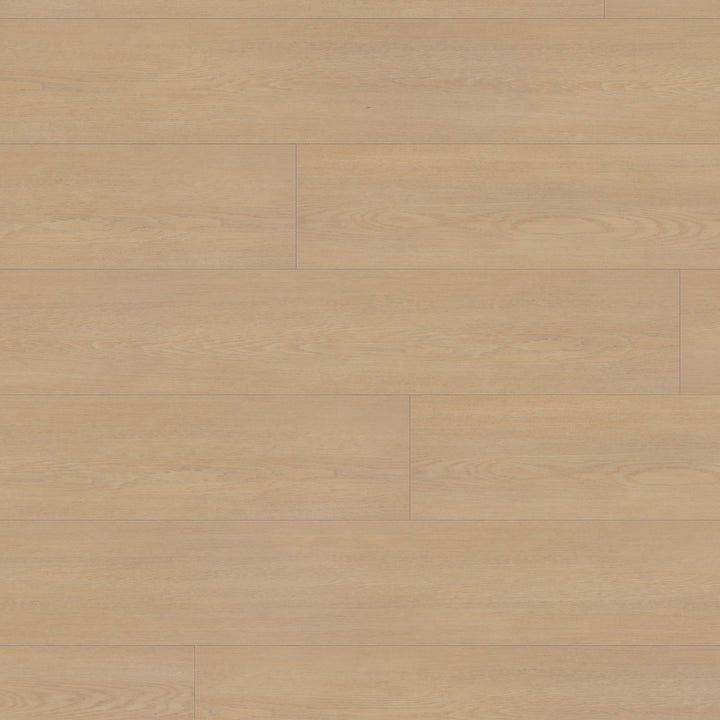 Close-up of Marshall 2324 6.5mm SPC vinyl flooring in natural wood finish