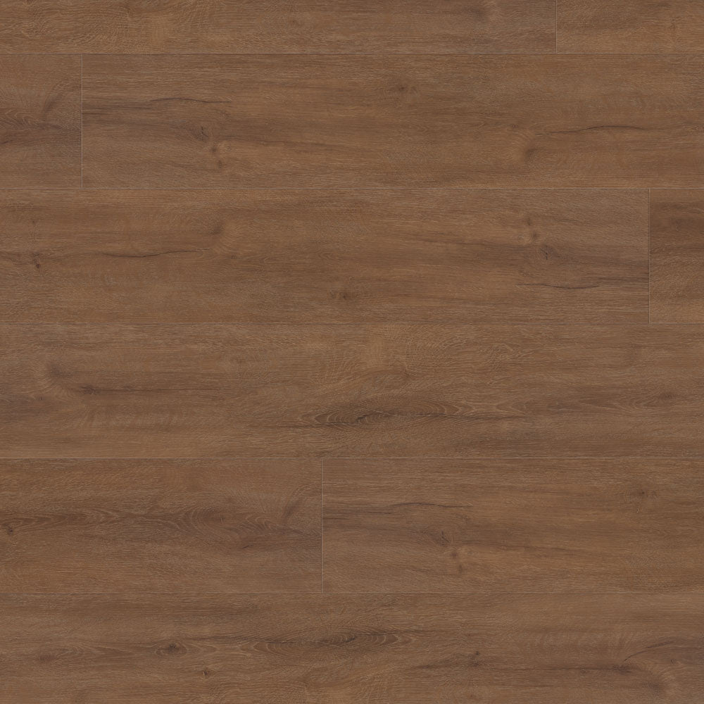 Close-up of Hazelnut 6041 Beaulieu 8.5mm WPC vinyl flooring. Completely 100% waterproof, pet-friendly, and highly stain-resistant. Available at Advanced Flooring Waterloo. 