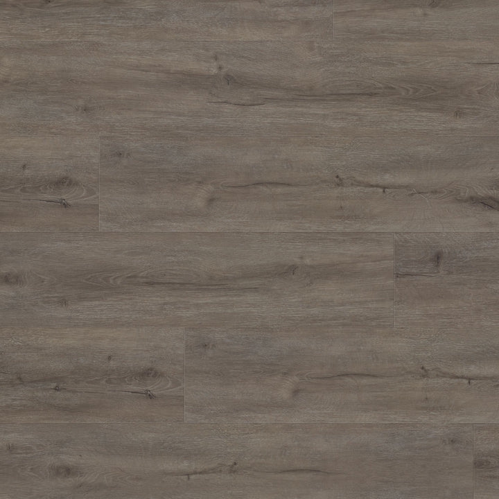 Close-up of Pecan 6038 Beaulieu 8.5mm WPC vinyl flooring. Completely 100% waterproof, pet-friendly, and highly stain-resistant. Available at Advanced Flooring Waterloo. 