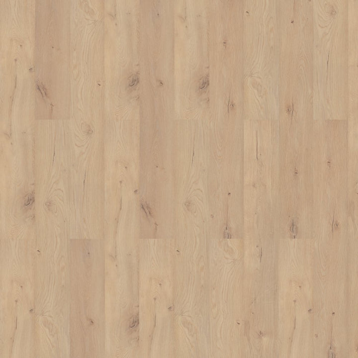 Close-up of a wooden floor with a light brown color and visible grain pattern.
