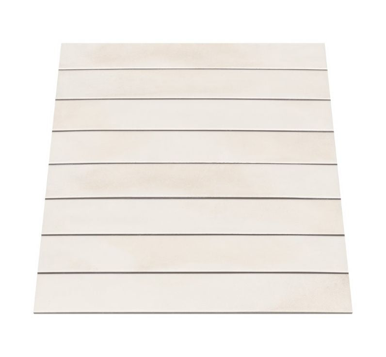 Ceratec porcelain tile sample in Bone color, ideal for floors & walls in matt finish. 