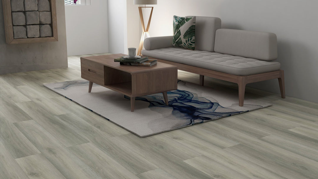 Caviar - Weiss flooring 7mm SPC Vinyl Atmosphere collection