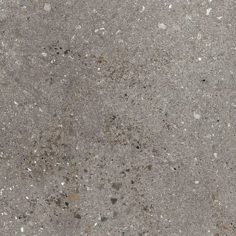 Close-up of a textured gray concrete surface