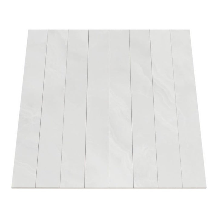 Ceratec Serena Bianco tile flooring 3x24 in matte and polished finish – elegant white porcelain tiles for walls and floors, available at Advanced Flooring Waterloo with Canada-wide delivery.