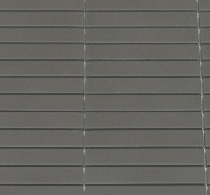 Close-up of gray horizontal siding texture