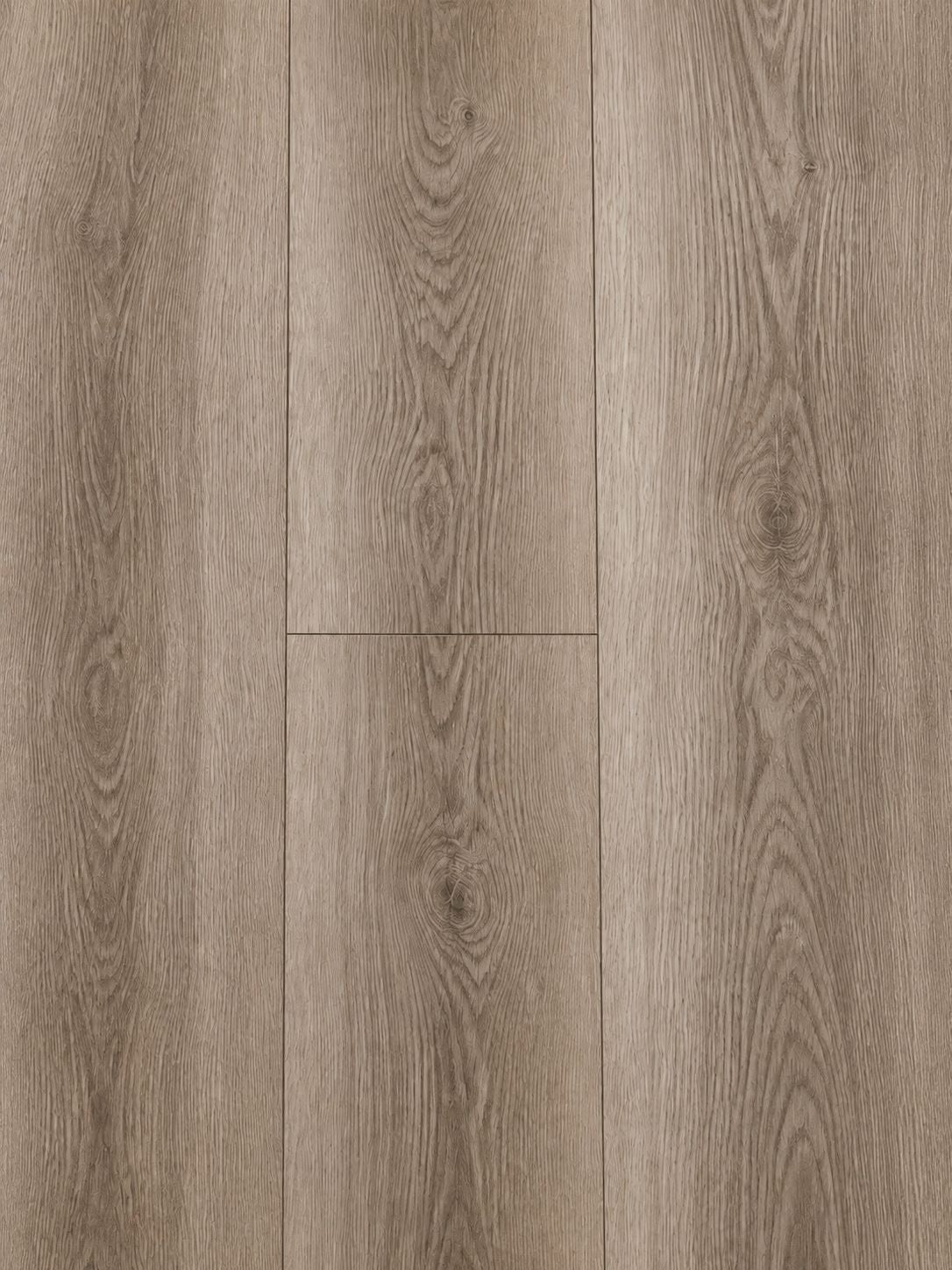 Tosca coffee oak medium brown wood-look vinyl flooring planks with visible grain and knot textures.
