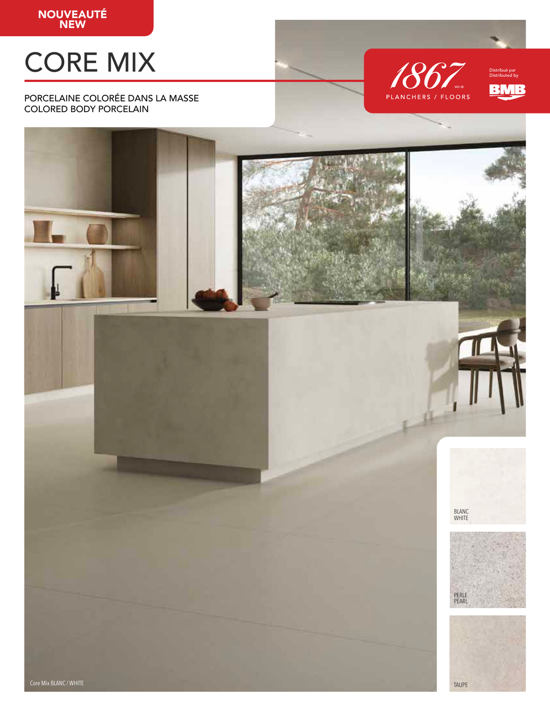 Core Mix - 1867 Porcelain Tile 24"x24"