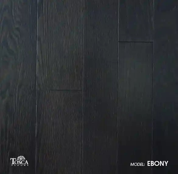 Ebony - Tosca Northern Red Oak 4-1/4" Solid Hardwood