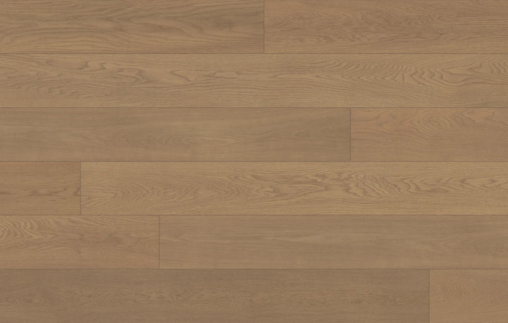 Close-up of Ember Cloak engineered hardwood flooring from Fuzion's Velvet Grove collection. Available at Advanced Flooring Waterloo.