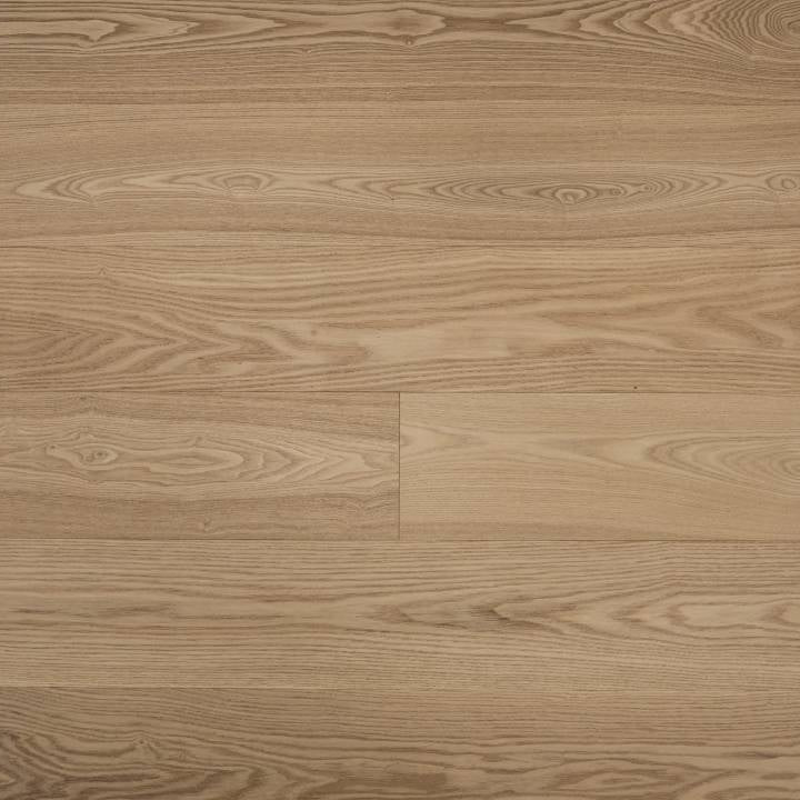 Wooden flooring with a natural brown finish