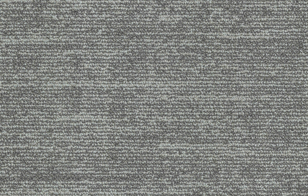 Close-up of a textured gray fabric surface