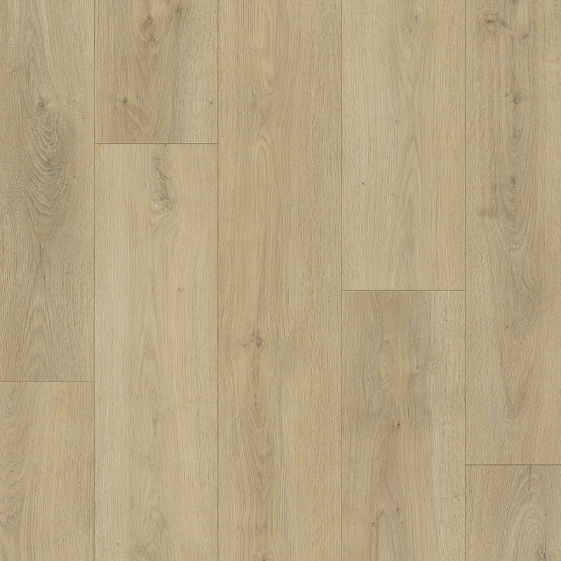 Close-up of a wooden floor with a light brown color and visible grain pattern.