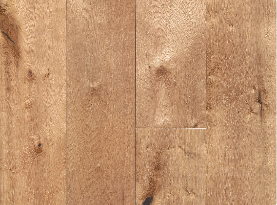 Galileo engineered hardwood flooring by Fuzion showing wire brushed oak texture, 4mm veneer layer, and wide plank detail, available at Advanced Flooring Waterloo.