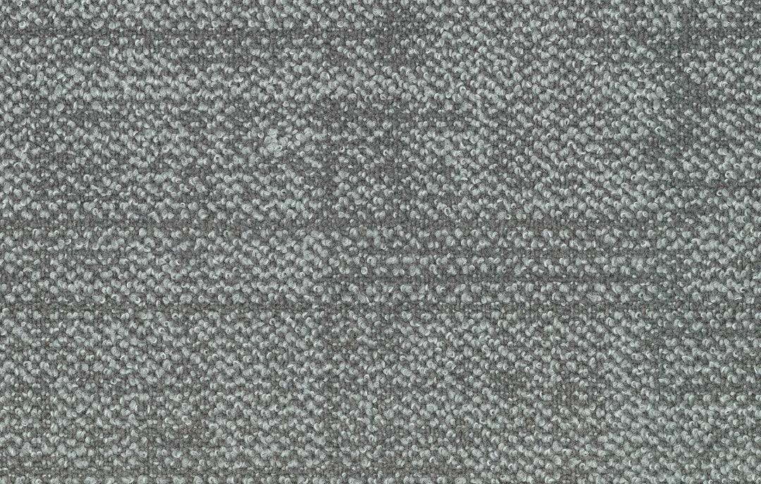 Close-up of a textured gray fabric surface