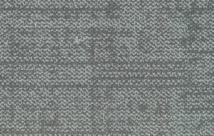 Close-up of a textured gray fabric surface