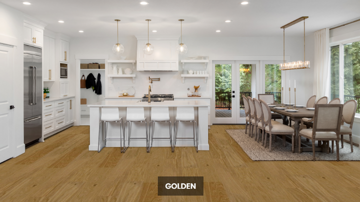 Golden - NAF 5" x 12mm OAK Engineered Hardwood Click