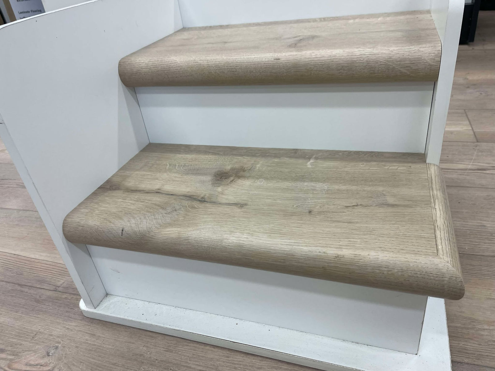 A wide selection of colors, constructed from safe and quality material Stair set matching color with floor 