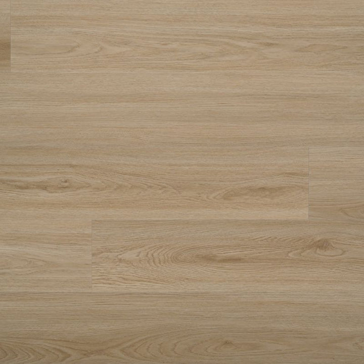 Grandeur Inov8 SPC vinyl flooring sample in Mermaid’s Cove color – 7x60 inch waterproof vinyl plank with smooth matte finish and realistic oak design.