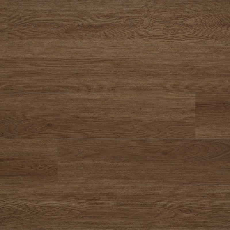Grandeur Inov8 SPC vinyl flooring sample in Peninsula color – 7x60 inch waterproof vinyl plank with deep oak finish and matte surface texture.