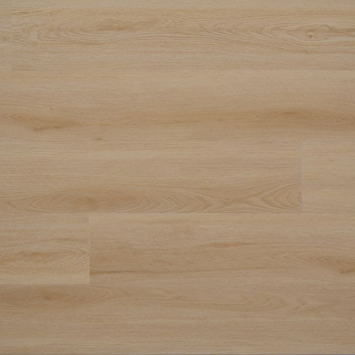 Grandeur Inov8 SPC vinyl flooring sample in Tobermory color – 7x60 inch waterproof vinyl plank featuring light oak tones and smooth matte finish.