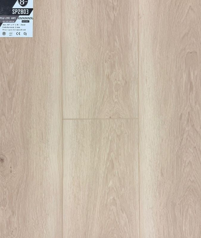 GreenTouch SP2803 waterproof SPC vinyl plank – durable, scratch-resistant flooring ideal for kitchens, condos, and high-traffic areas.