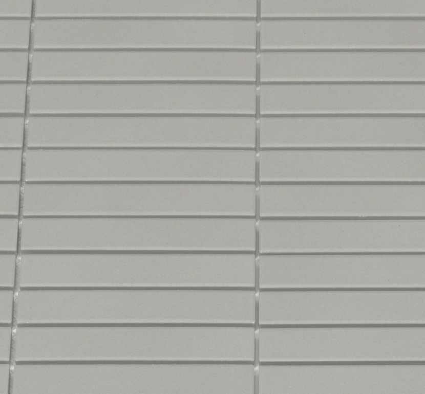 Close-up of gray horizontal tiles