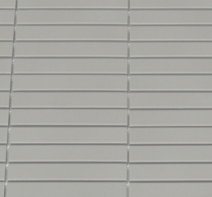 Close-up of gray horizontal tiles