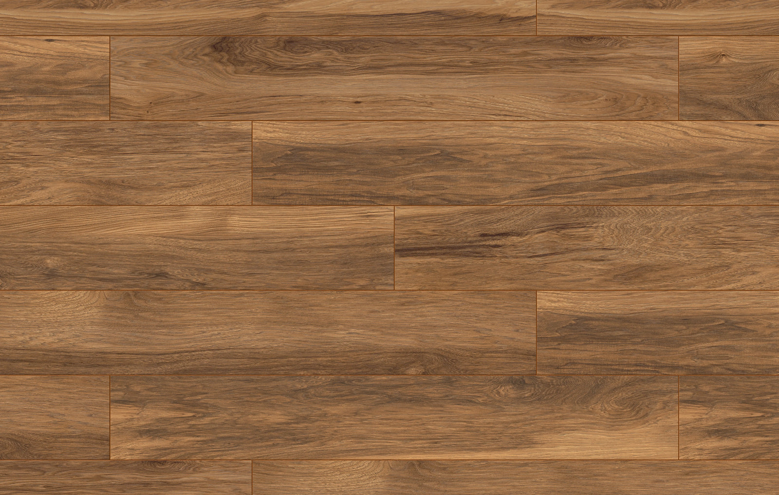 Close-up of a wooden floor with a brown finish